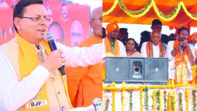 Gujarat CM Bhupendra Patel and Uttarakhand CM Pushkar Singh Dhami