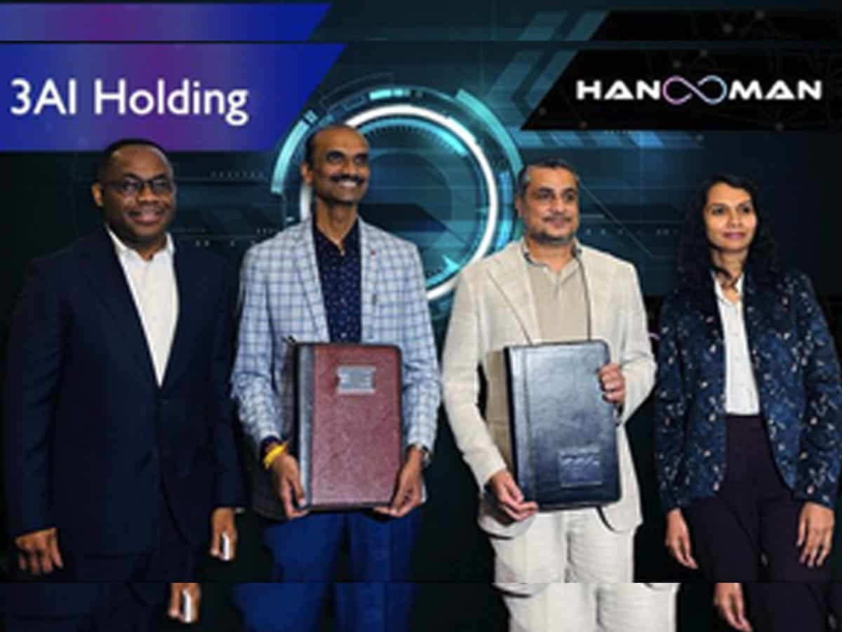 3AI Holding partners SML India to jointly own genAI platform 'Hanooman'