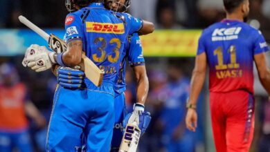 IPL 2024 cricket match between Royal Challengers Bengaluru and Mumbai Indians