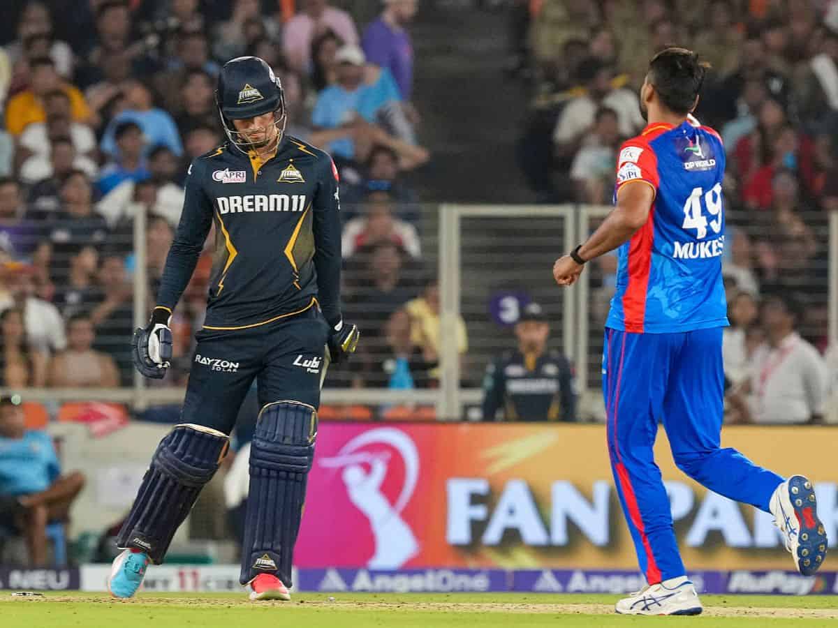 IPL 2024 cricket match between Gujarat Titans and Delhi Capitals