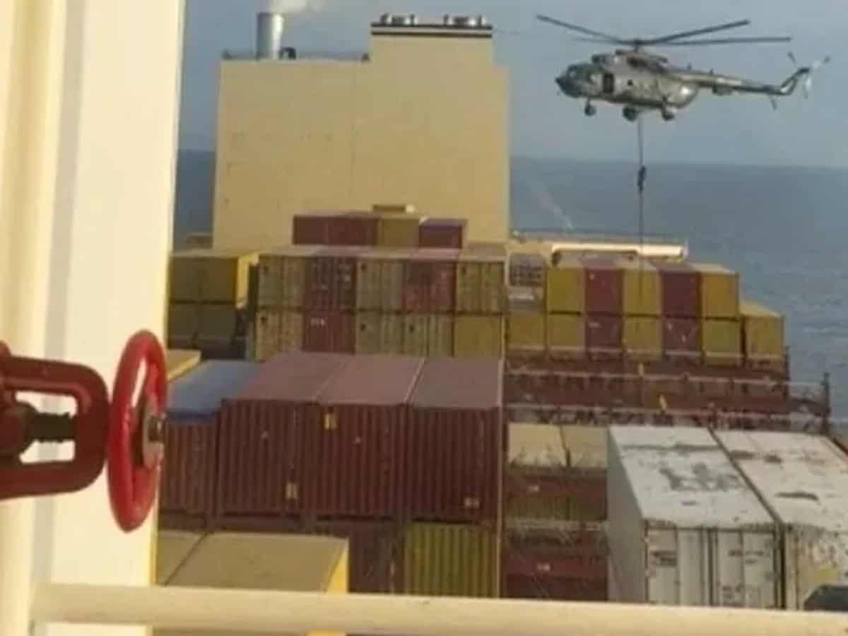 Iran seizes Israel-linked ship MCS ARIES near Strait of Hormuz