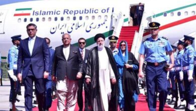 Iranian President Raisi lands in Islamabad on three-day visit
