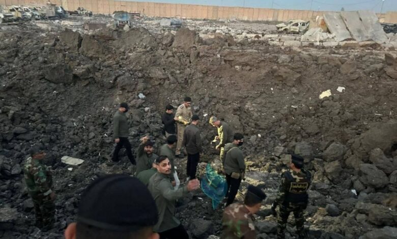 1 killed, 7 injured in Iraq as unknown drones attack paramilitary base