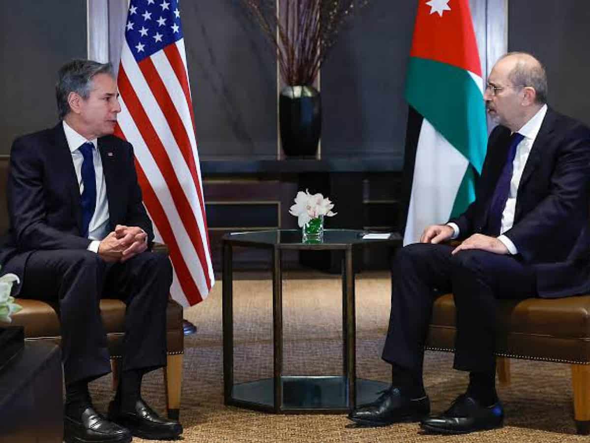 Jordanian FM, Blinken discuss Gaza ceasefire efforts