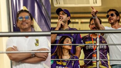Shah Rukh Khan roots for KKR with his 'Pathaan' director during RR clash