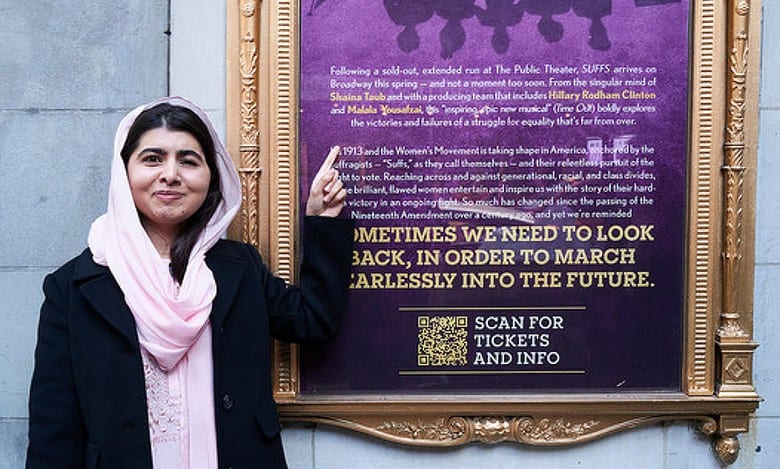 Malala confirms support for Palestinians after backlash