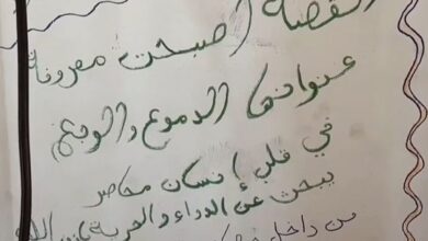 “We will scream until we are heard”, Messages left by besieged Palestinians on walls of Al-Shifa Hospital