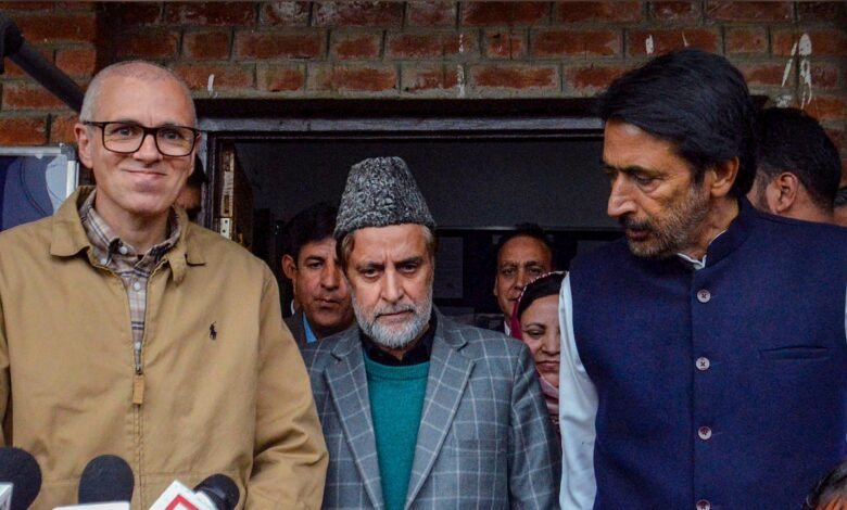 Omar Abdullah accuses PDP of benefiting BJP in J-K