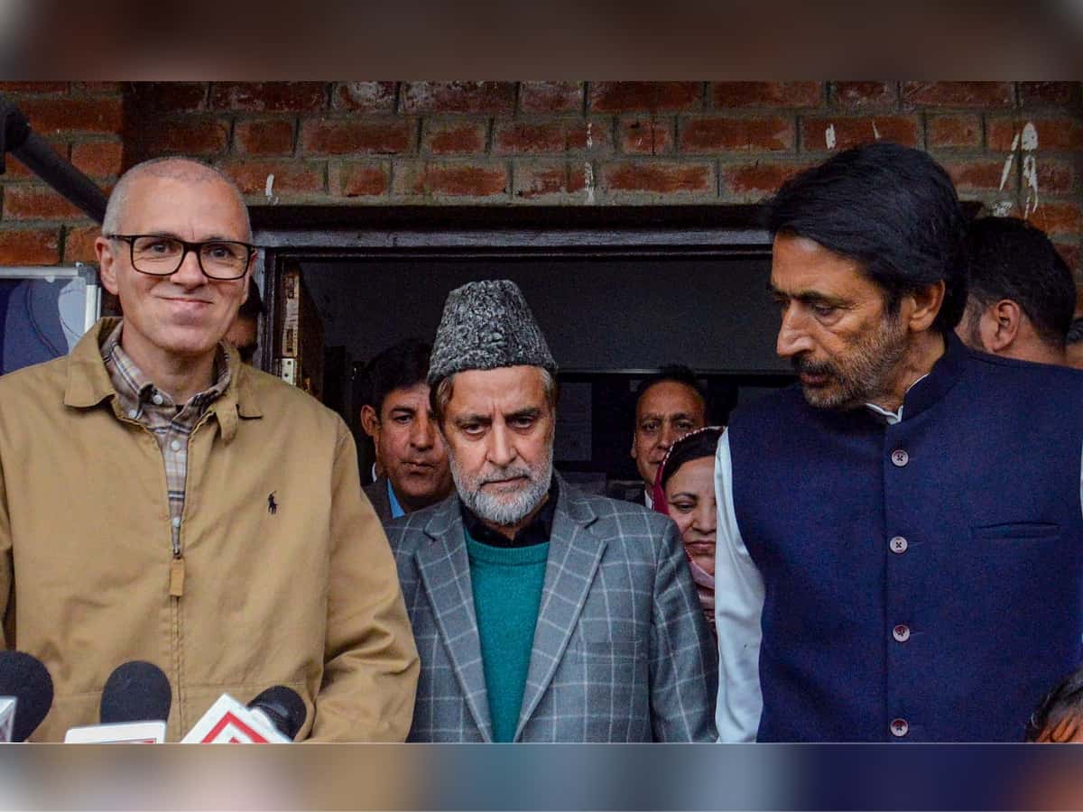 Omar Abdullah accuses PDP of benefiting BJP in J-K