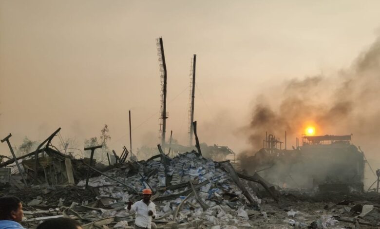 Reactor blast at Sangareddy in Telangana