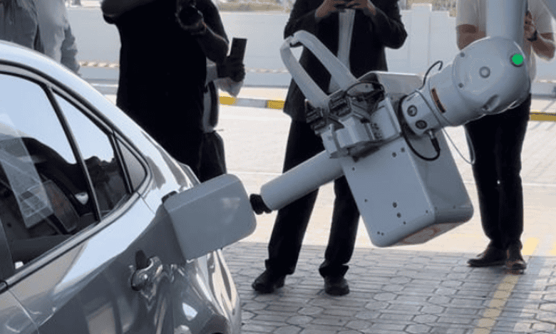 Watch: Soon, Robotic arm will fill your petrol tanks in UAE