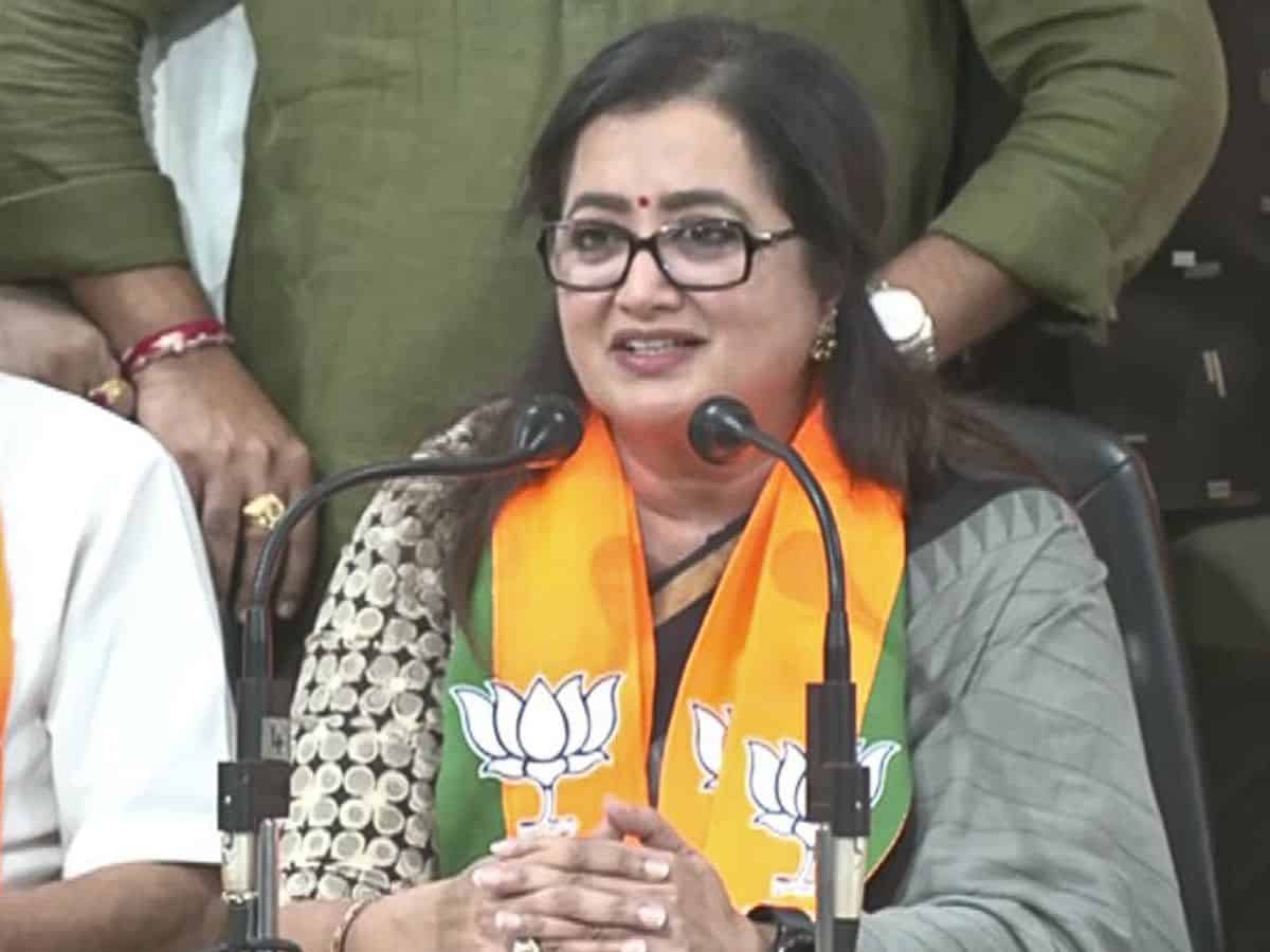 Independent MP Sumalatha Ambareesh joins BJP ahead of LS polls