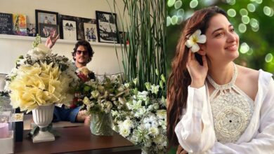 Vijay Varma gets birthday flowers on April Fool's Day