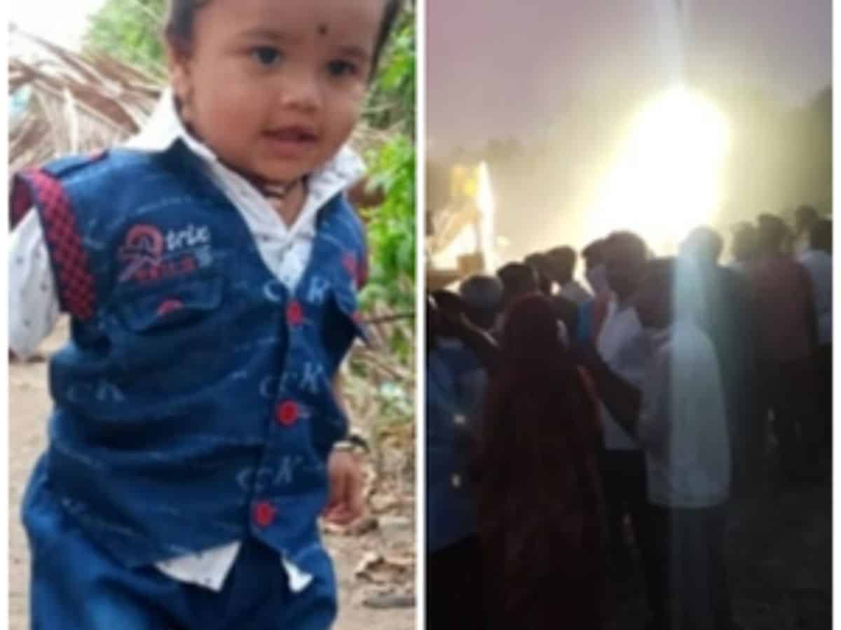 Toddler falls into open borewell in Karnataka