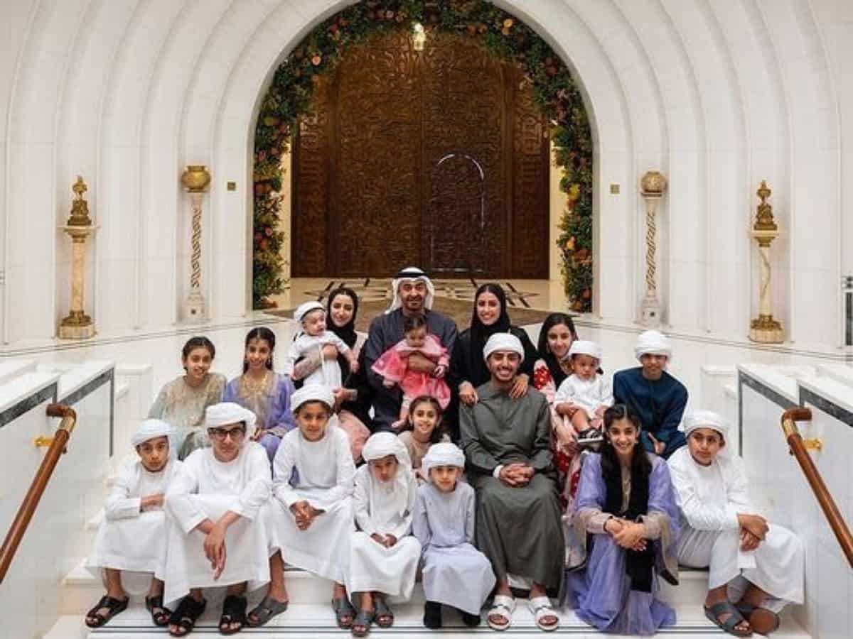 UAE President shares family photo on Eid Al-Fitr