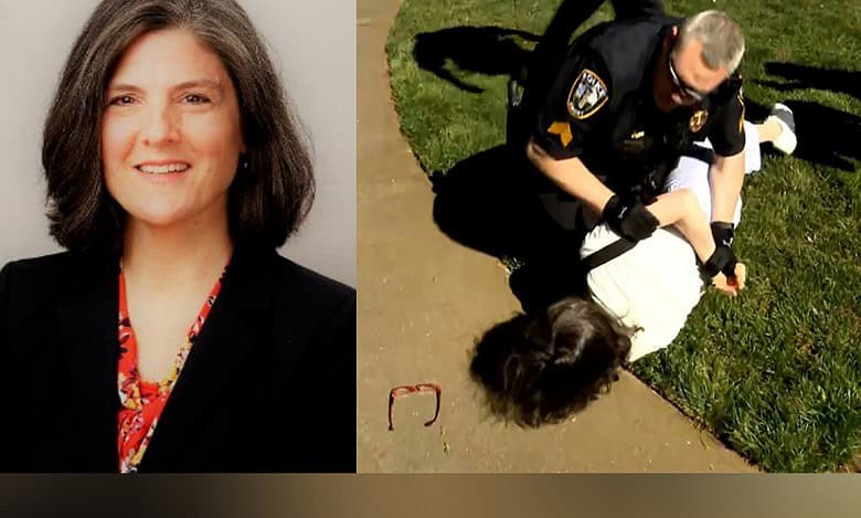 Watch: Female professor thrown to the ground, handcuffed amid pro-Palestine protest in US