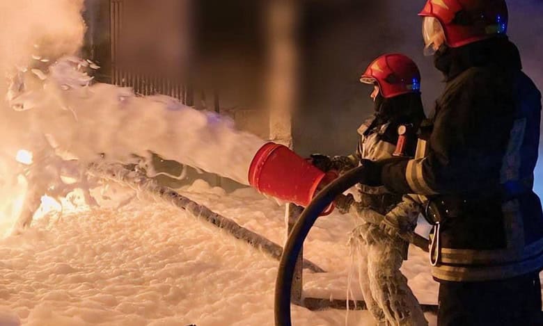 Four power plants hit in massive Russian overnight attacks on Ukraine