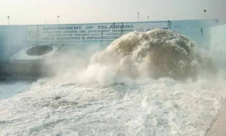Telangana farmer woes: Water released from Gayatri Bahubali pump house