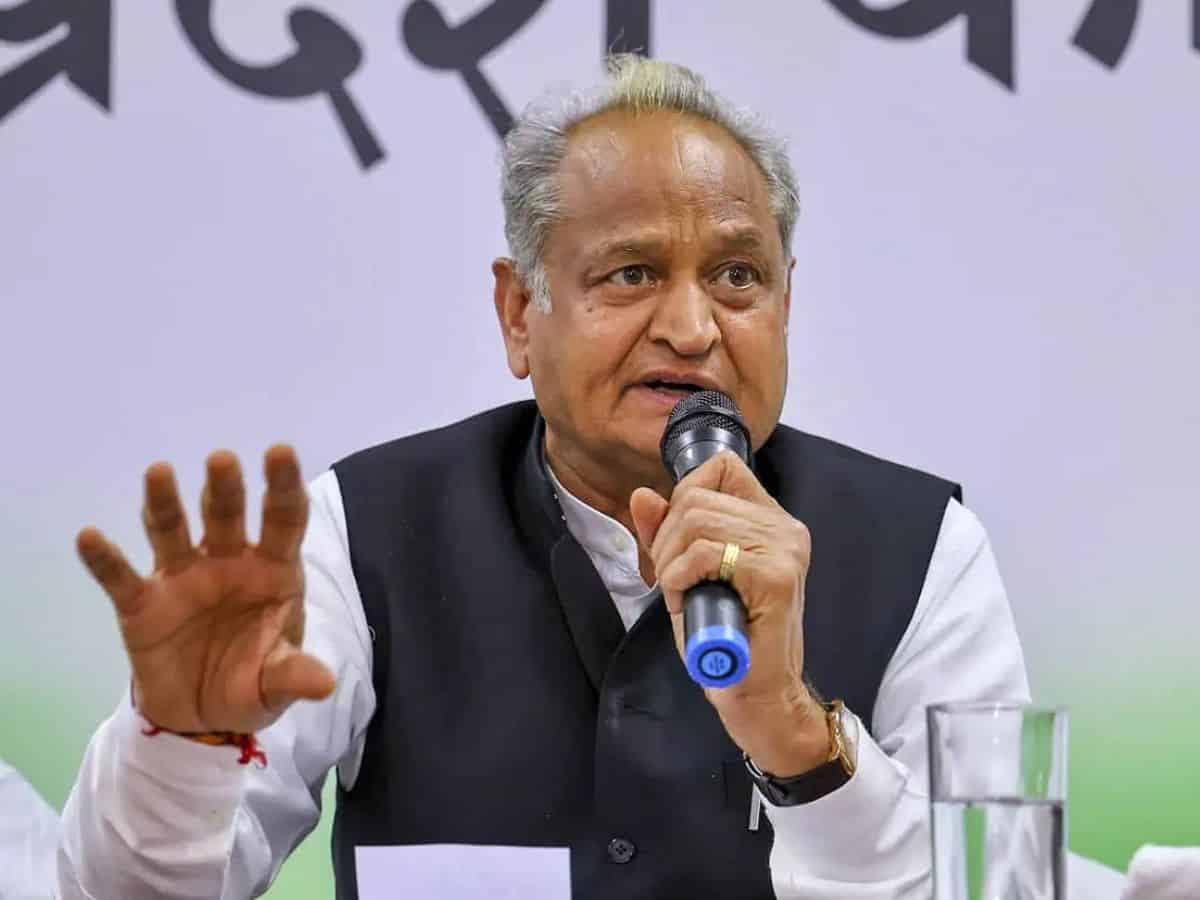 Situation in country bad as 2 CMs in jail: Gehlot