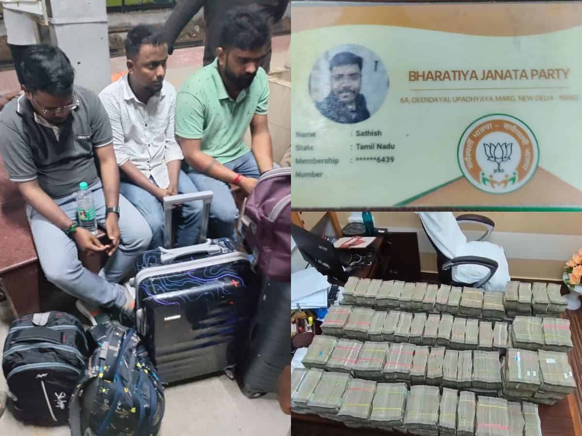 TN: Nearly Rs 4 cr cash seized from 3 persons, BJP worker involved