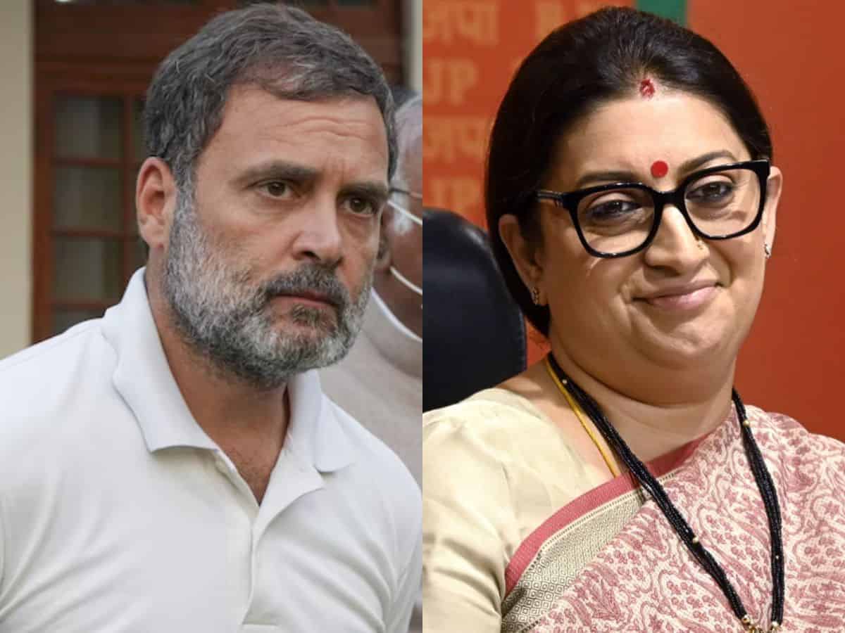 Rahul Gandhi has links with terror outfit PFI, says Smriti Irani