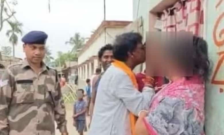 West Bengal's BJP MP caught kissing women while campaigning