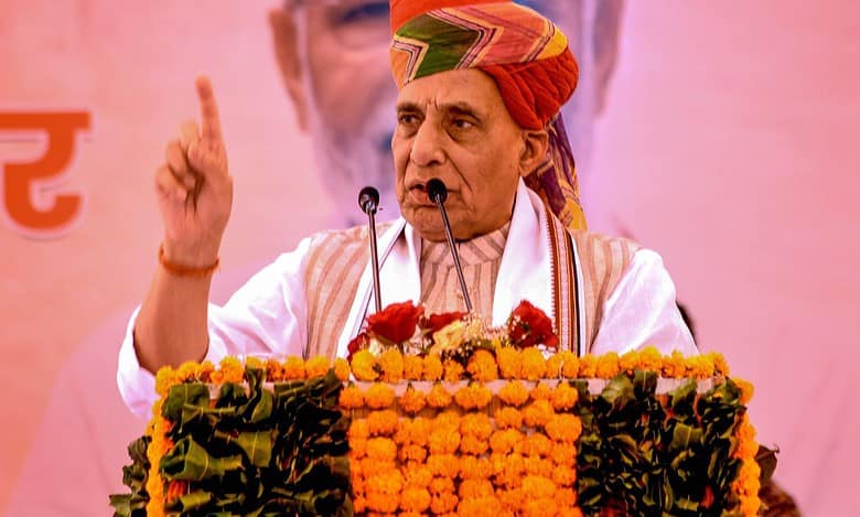 BJP does not discriminate Hindus and Muslims: Rajnath