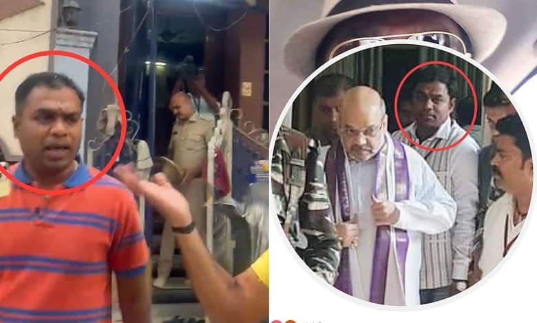 Bengaluru 'BJP worker' seen during postal voting; Cong complaints