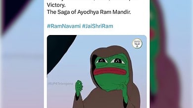 The BJP's official X handle, BJP4Telangana, has sparked controversy by using Pepe the Frog in their election campaign video.