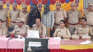 Hyderabad: Cops nab 2 interstate drug peddlers, seize over 160 kgs of contraband
