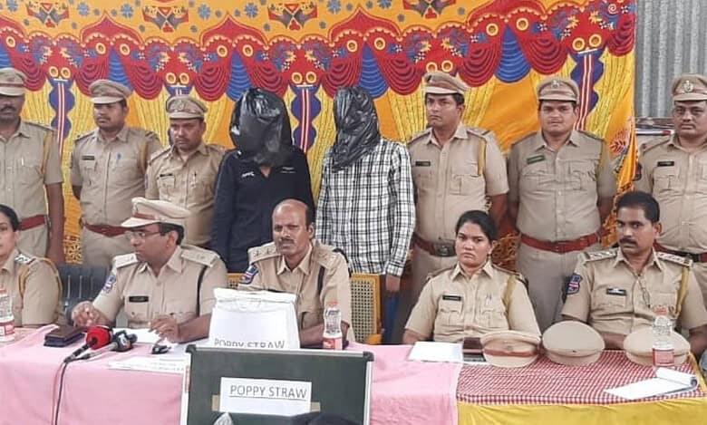 Hyderabad: Cops nab 2 interstate drug peddlers, seize over 160 kgs of contraband