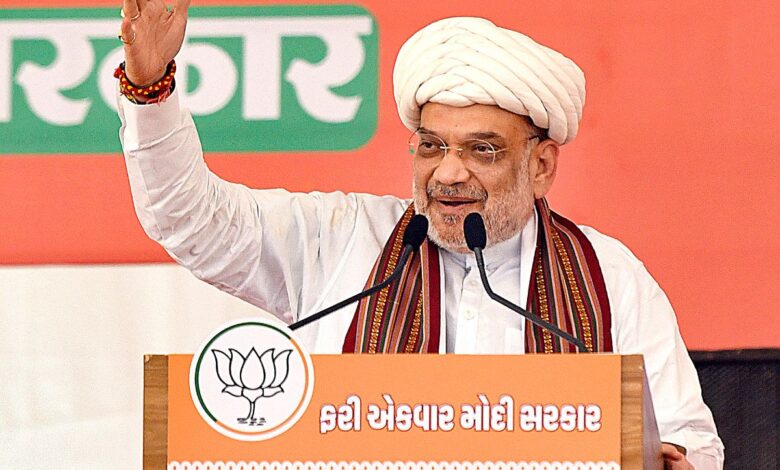 Amit Shah in Gujarat