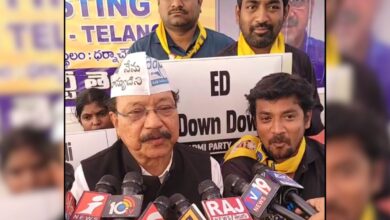 Telangana AAP leaders join nationwide fast against Kejriwal's arrest