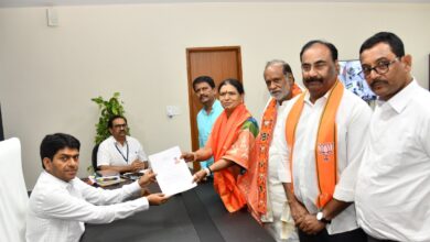 Four BJP candidates submitted their nominations for the Lok Sabha elections in the state on the first day of nominations which began on Thursday.