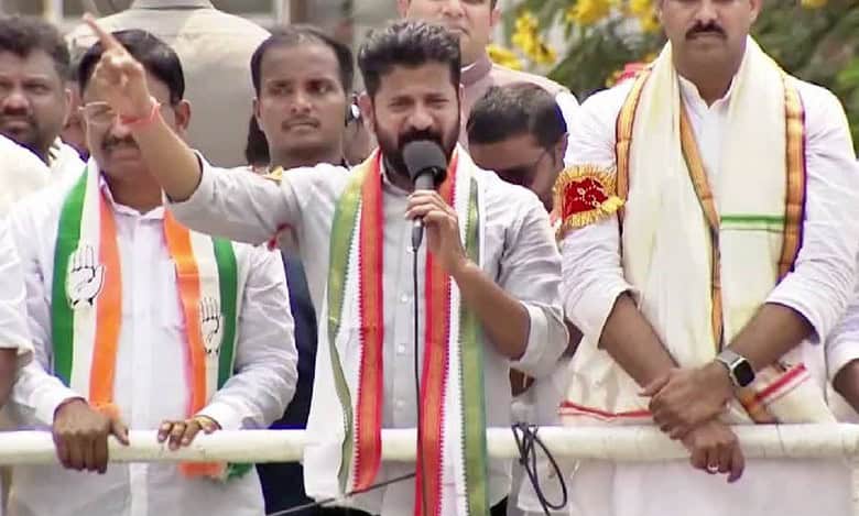 Chief Minister A Revanth Reddy warned that if KCR even tried to touch one of the Congress MLAs, he’d burn into ashes.