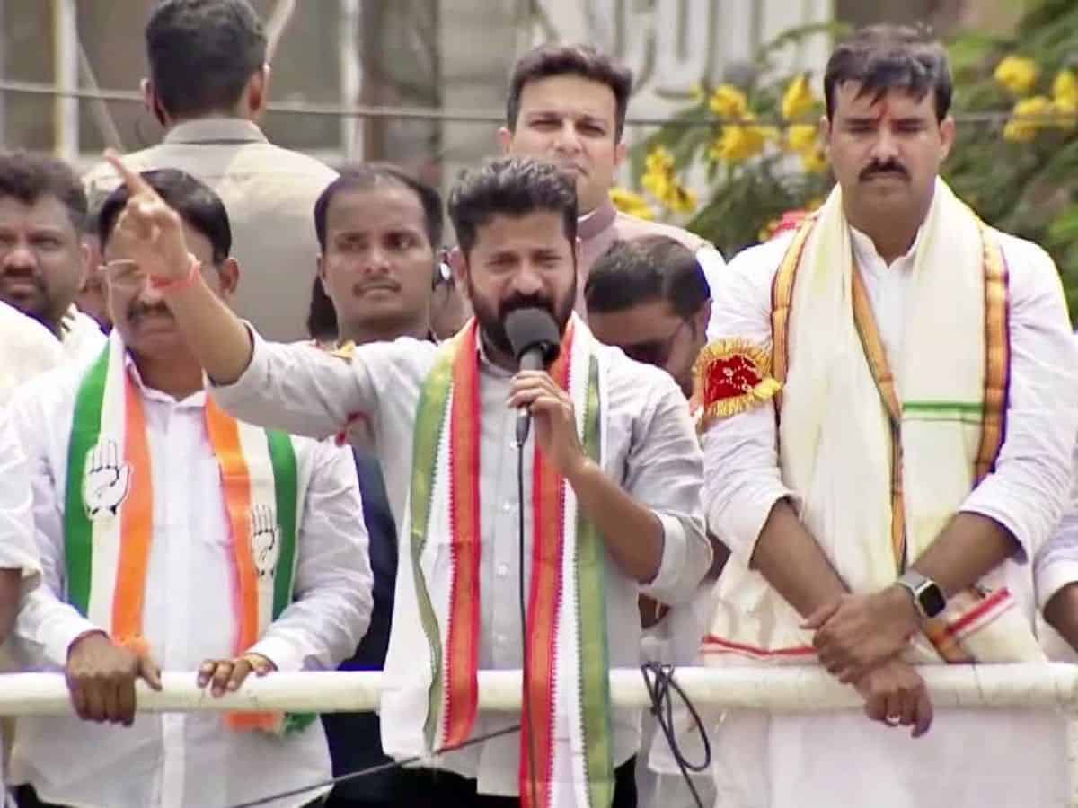 Chief Minister A Revanth Reddy warned that if KCR even tried to touch one of the Congress MLAs, he’d burn into ashes.