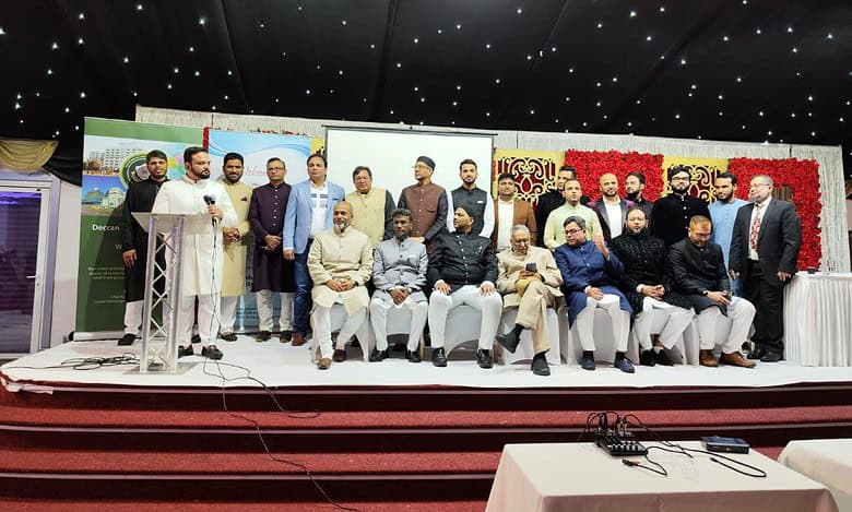Hyderabad Deccan Community celebrates eid in UK's Birmingham