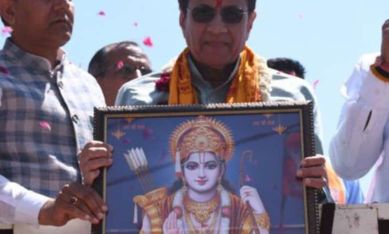 Actor Arun Govil draws flak for seeking votes on Ramayana role in Meerut