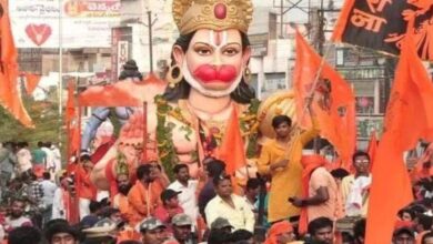 Hanuman Jayanthi rally begins, traffic restrictions in place