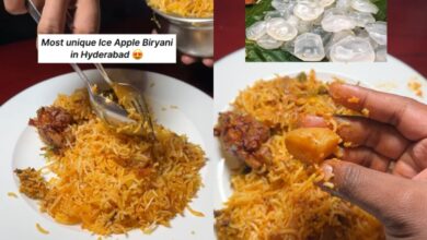 Ice Apple Biryani by Hyderabadi restaurant leaves people angry