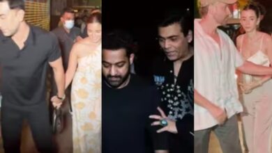 Jr NTR bonds with Ranbir-Alia, Hrithik-Saba over dinner