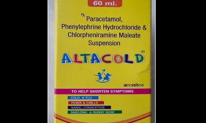 Hyderabad: DCA seizes Altacold med for false claim on treating fever