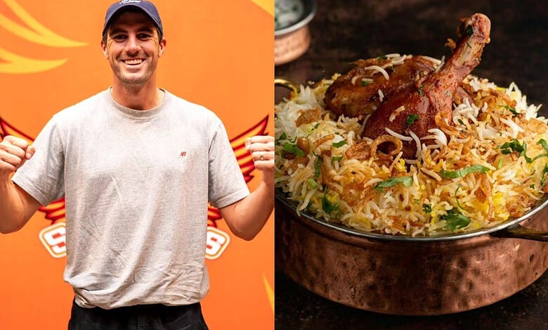 'So good,' Pat Cummins enjoys Hyderabadi Biryani with family