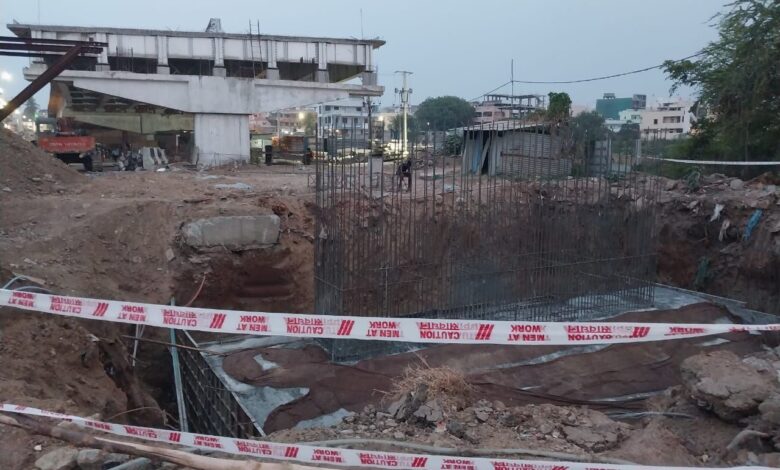 Hyderabad: 3 years on, Uddamgadda flyover work still incomplete