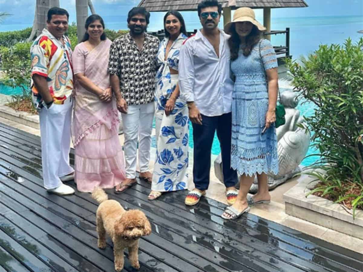 Ram Charan, wife Upasana celebrate Easter in Thailand