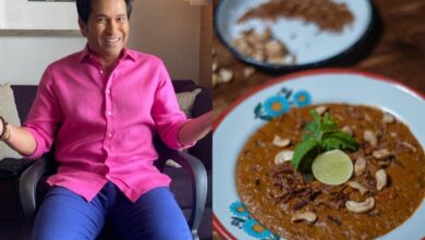 Sachin Tendulkar relishes on Hyderabadi Haleem, courtesy of?