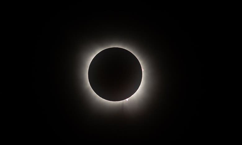 solar eclipse as seen from Cleveland.