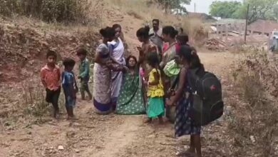 Tribal woman delivers roadside due to poor road connectivity