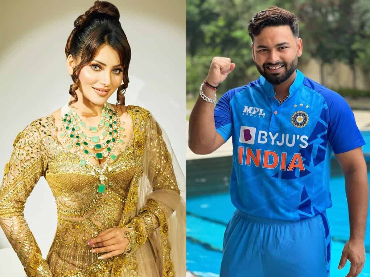 Urvashi Rautela breaks her silence on controversy over her and Rishabh Pant