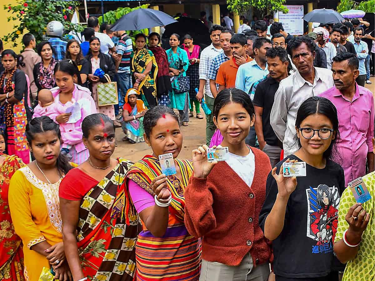 Avg voter turnout of over 25% in first 4 hrs of polling